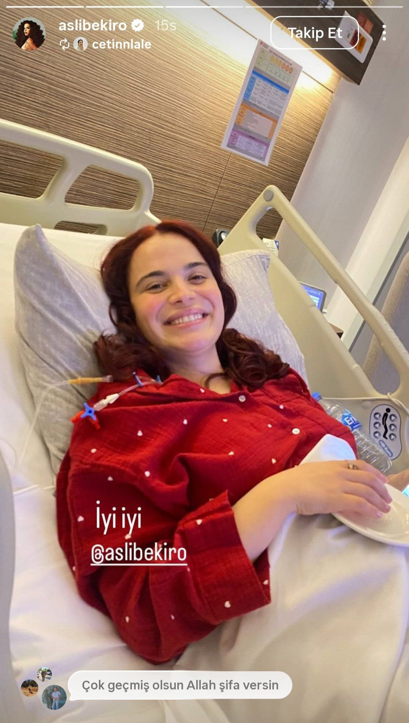 Doktorlar yanlışlıkla bağırsağını kesmişti! Aslı Bekiroğlu hastane odasından son halini paylaştı - Fotoğraf: 3