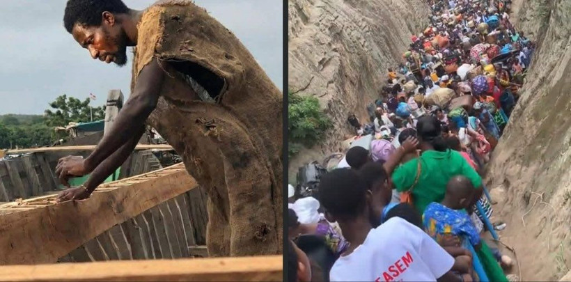 Sahte peygamber rüyası... "25 Aralık'ta kıyamet kopacak" diyen Papaz Ebo Nuh kendini peygamber ilan etti! Nuh'un Gemisi'nden 10 tane yaptı... Gana'ya akın var! - Fotoğraf: 8