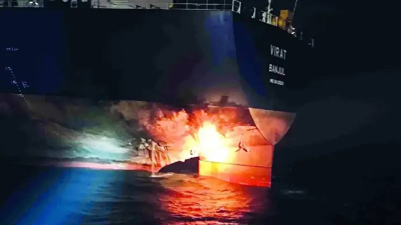 Akdeniz'de Rus-Yunan tartışması! Yunanistan Rus tankerini vurdu! - Fotoğraf: 5