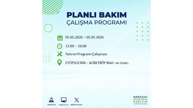 İstanbul’da 5 Mayıs’ta elektrik kesintisi: Hangi ilçelerde, saat kaça kadar? - Fotoğraf: 27