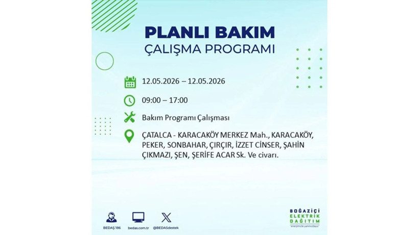 İstanbul'da dev elektrik kesintisi: İşte 12 Mayıs İstanbul elektrik kesintisi olan ilçeler ve mahalleler - Fotoğraf: 52