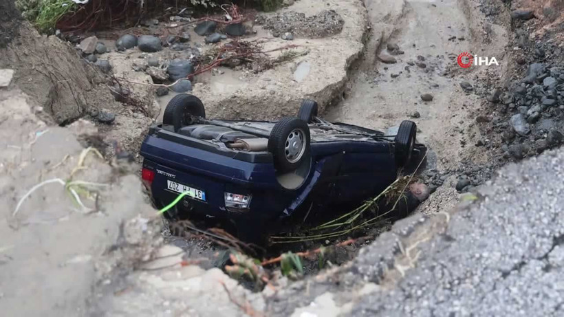 Hatay'da sel felaketi: Asi Nehri taştı, heyelan ve çökmelerde can kaybı 2'ye yükseldi! "Uyarıların çok üzerinde bir yağış aldık" - Fotoğraf: 7