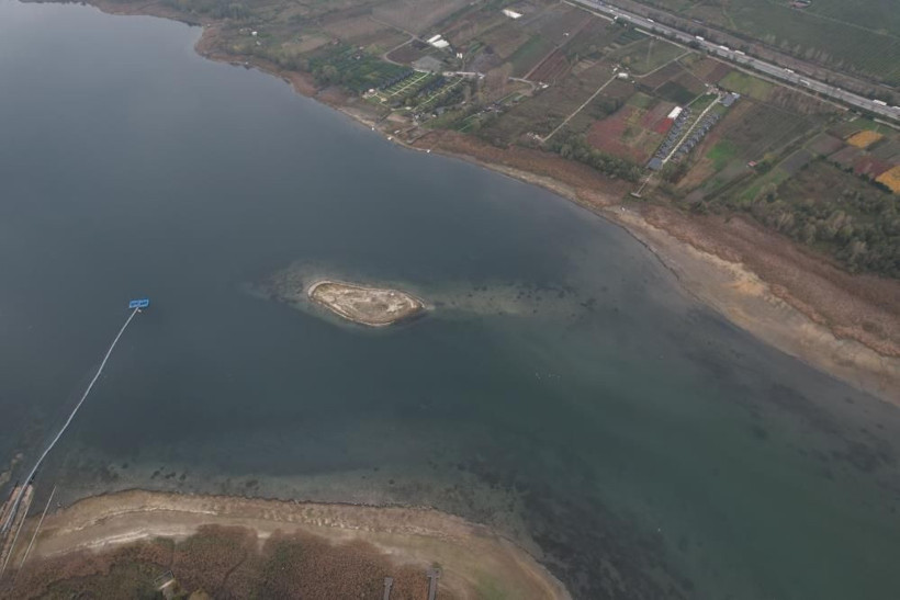 Tarihi sır! Sapanca Gölü'nde suların çekilmesiyle ortaya çıktı - Fotoğraf: 8