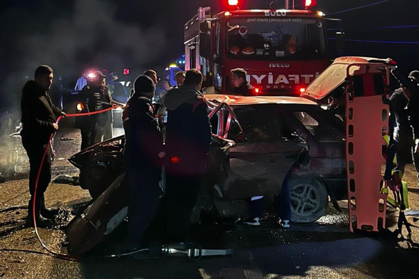 Bolu’da korkunç kaza: 1’i ağır 6 yaralı - Fotoğraf: 3
