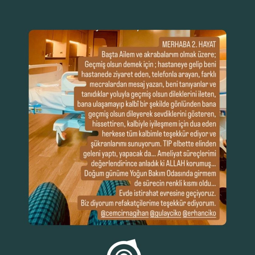 "Merhaba 2. hayat" Günlerdir yoğun bakımda olan Murat Cemcir taburcu edildi! Duygusal paylaşım: Ömrümün geçmek bilmeyen en uzun saatleriydi! - Fotoğraf: 5