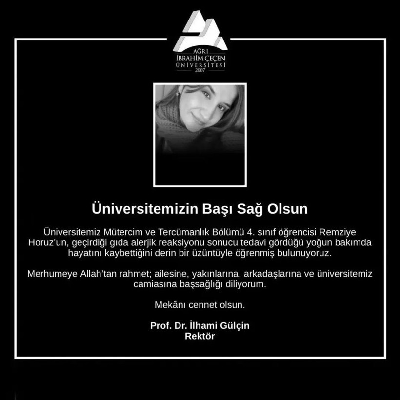 Doğum günü sürprizi faciaya dönüştü: Yumurta alerjisi olan üniversite öğrencisi Remziye Horuz hayatını kaybetti! - Fotoğraf: 4