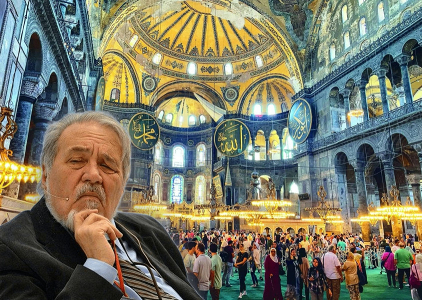 İlber Ortaylı'dan çok konuşulacak radikal öneri! "Ben olsam Ayasofya’yı ziyarete kapatırım!"