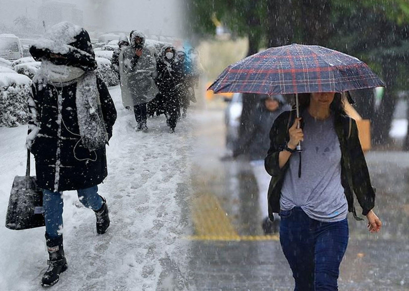 Meteoroloji duyurdu! 28 ile kar ve sağanak geliyor
