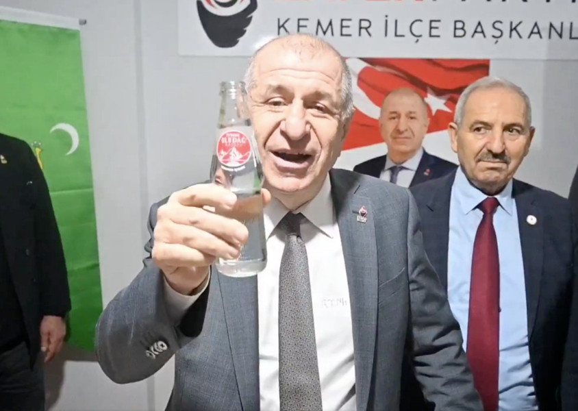 Ümit Özdağ'dan gazoz provokasyonu: Leyla Zana'ya karşı Uludağ kampanyasının başına geçti!