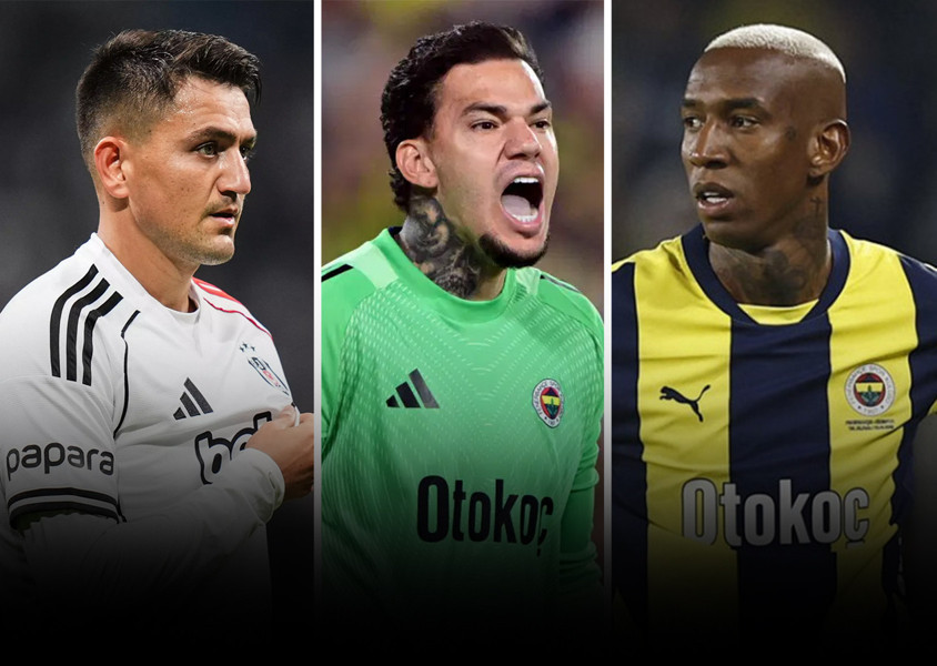 Derbi öncesi Fenerbahçe ve Beşiktaş'taki eksik futbolcular