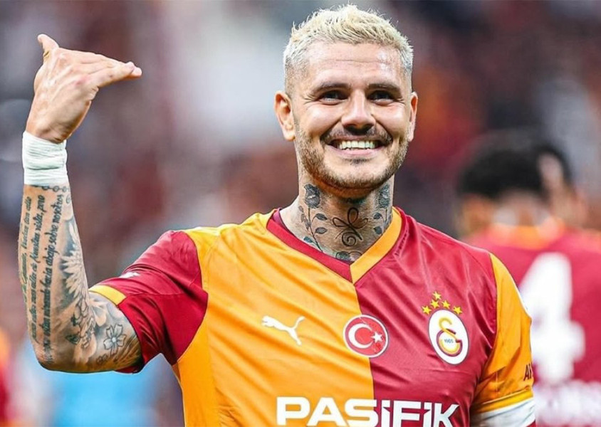 Icardi Galatasaray tarihine geçti
