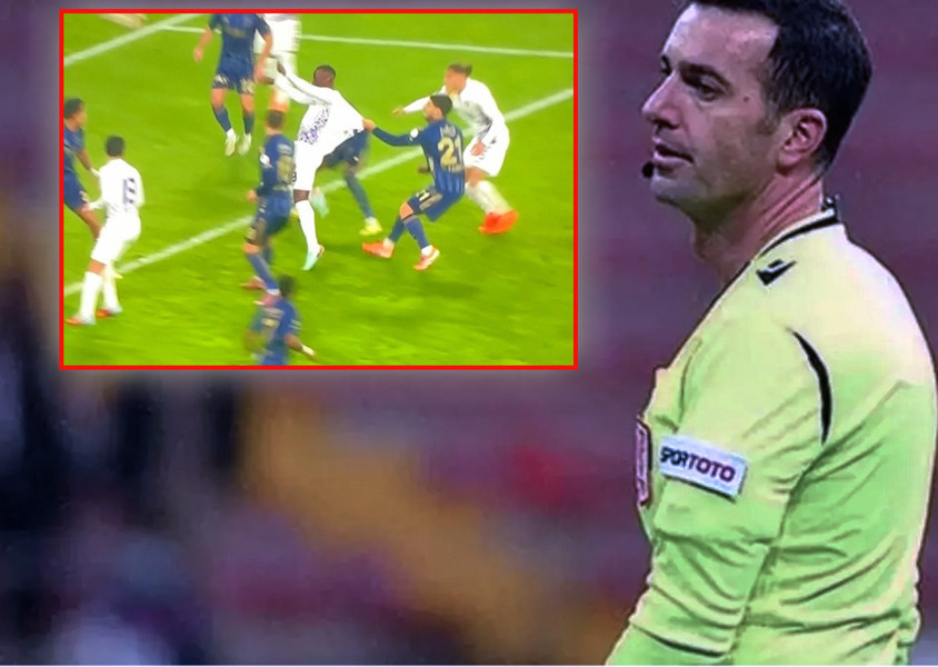 Fenerbahçe maçında skandal hakem hatası! Tüm yorumcular aynı kararda birleşti: Eyüpspor'un net penaltısı verilmedi