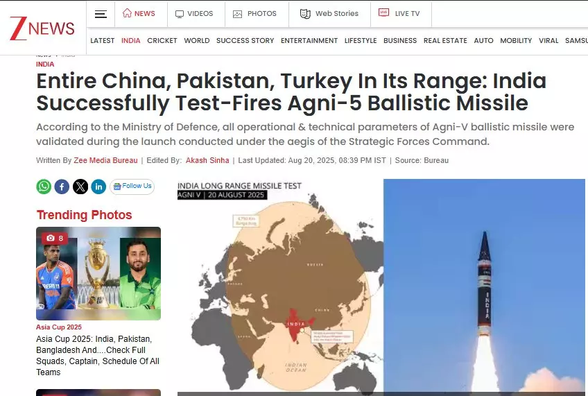 Hindistan'dan 'Füze' provokasyonu: Türkiye menzilimizde! - Resim : 2