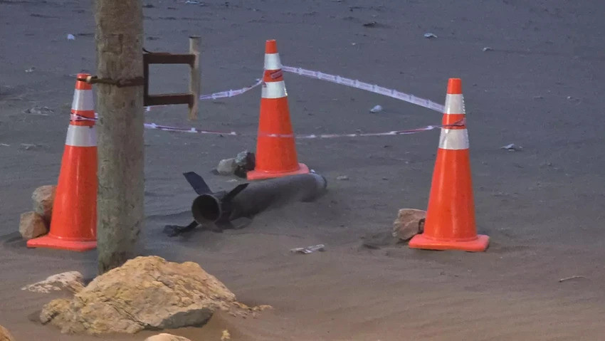 Hatay'da kıyıya vurdu, ekipler anında alarma geçti! - Resim : 2