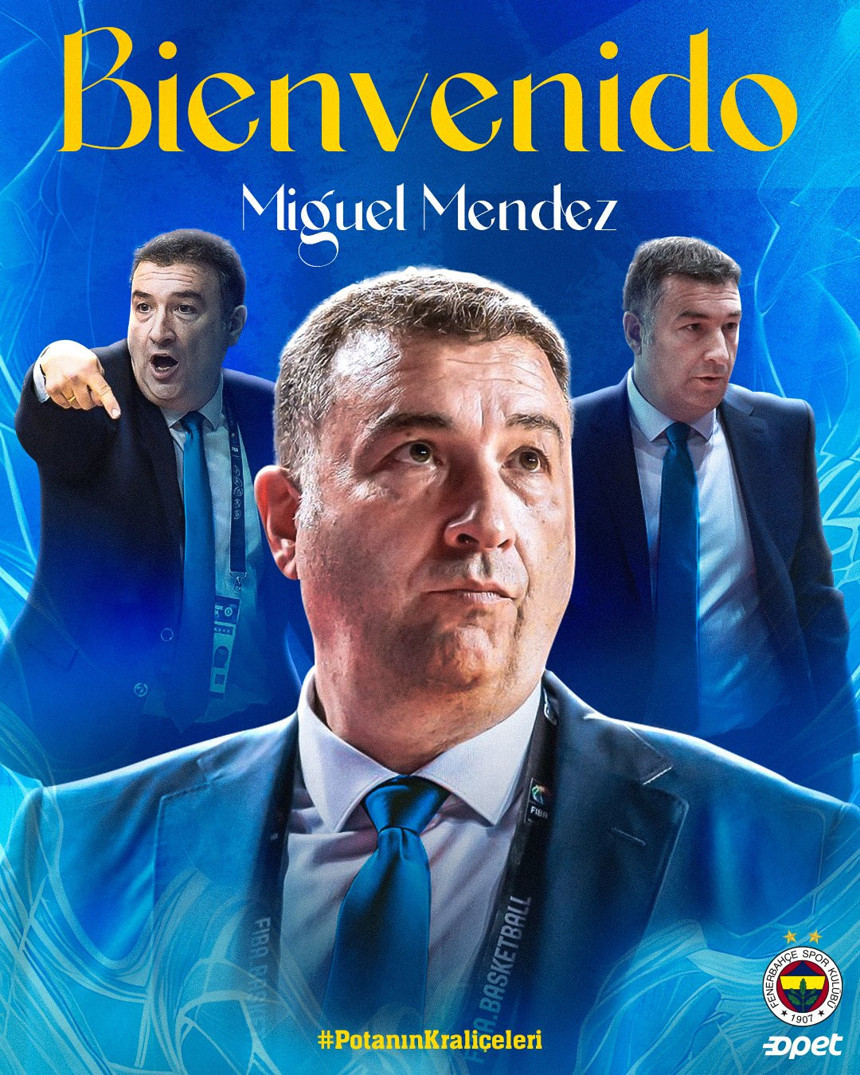 Fenerbahçe Opet'te İspanyol koç Miguel Mendez dönemi! 3 kez EuroLeague'i kazandı