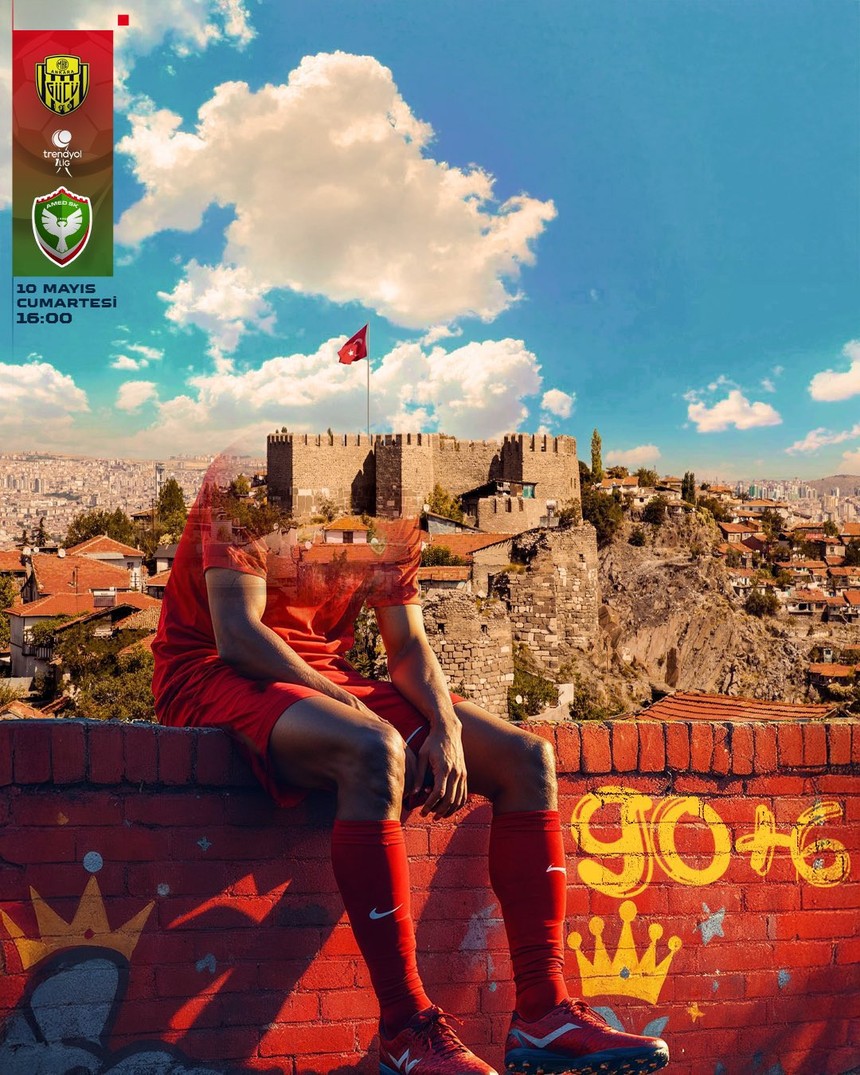 Ankaragücü - Amedspor maçı öncesi tehlikeli provokasyon! Ankara Kalesi'ndeki Türk bayrağı kayıp - Resim : 2