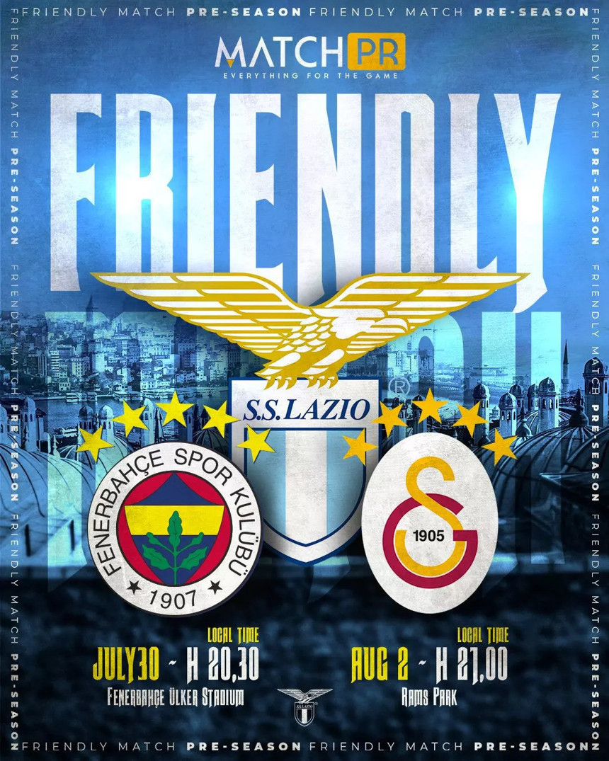 İtalyanların dev kulübü, Fenerbahçe ve Galatasaray'la maç yapacak