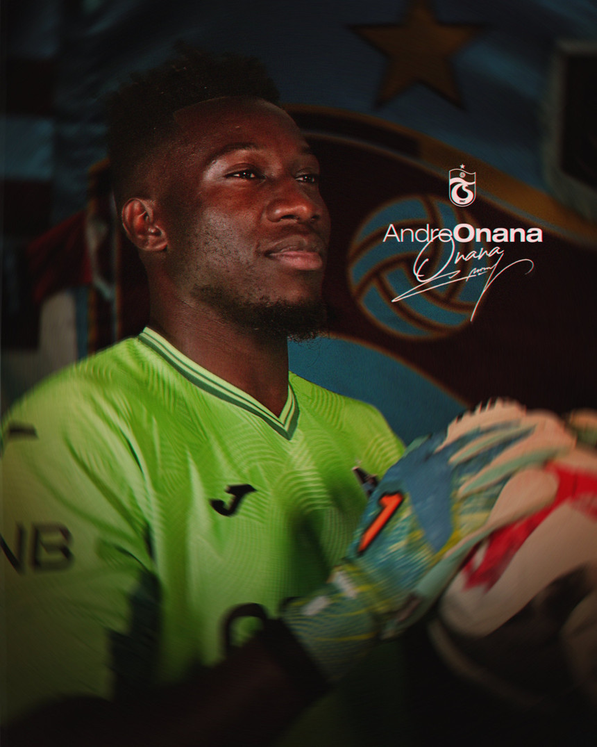 Trabzonspor yeni transferi Andre Onana'yı resmen açıkladı! Süper Lig'in en pahalısı artık o!