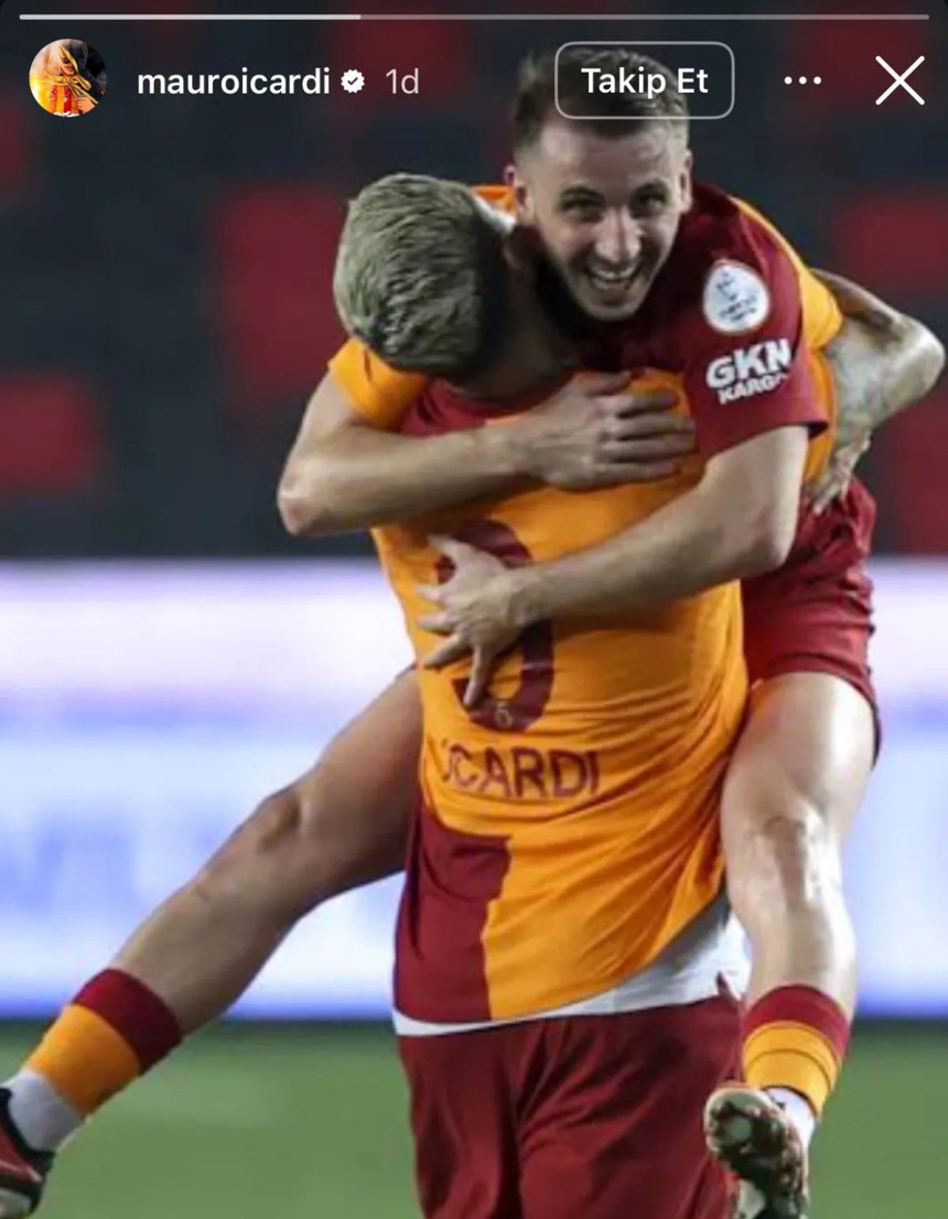 Mauro Icardi'den Fenerbahçelileri kızdıracak paylaşım: Kerem Aktürkoğlu detayı!