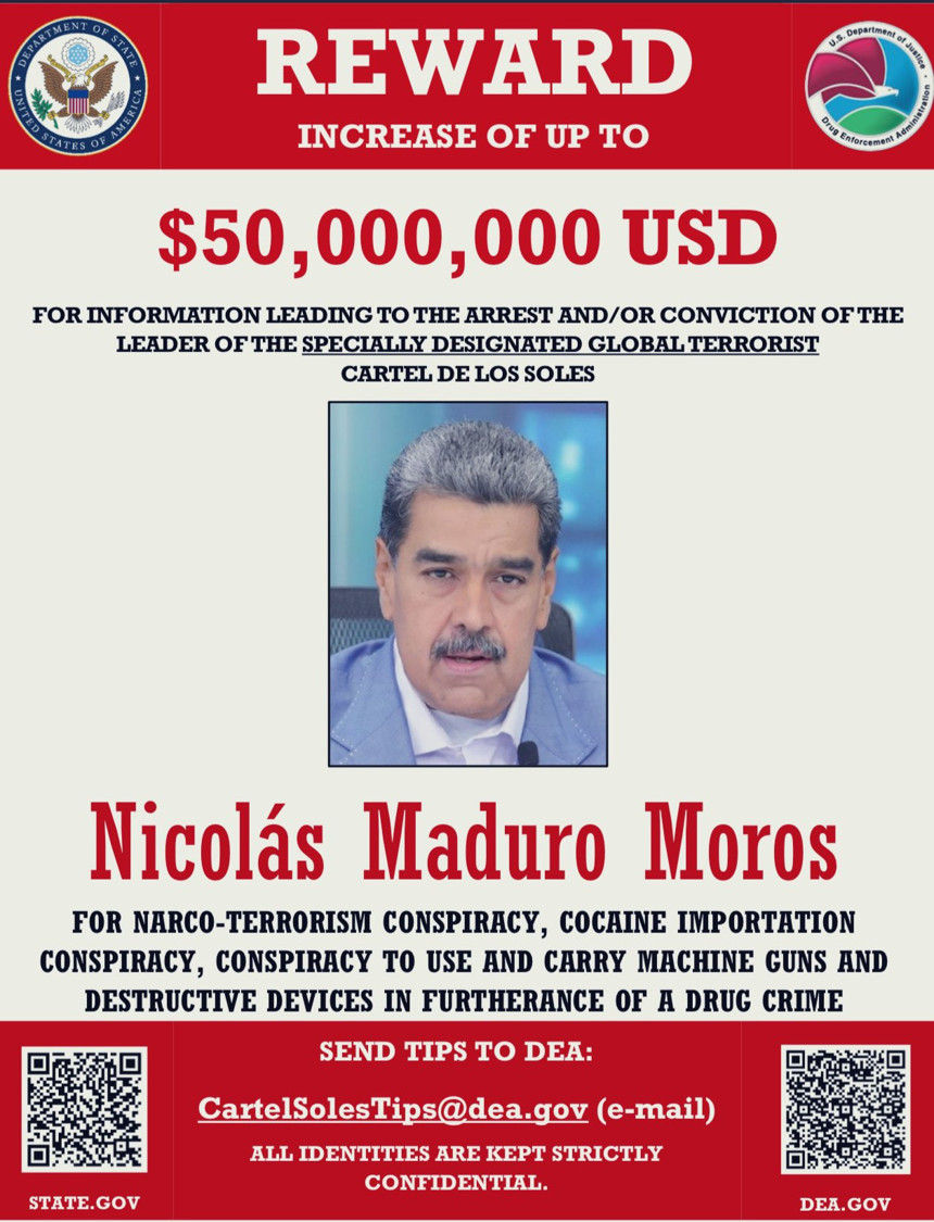 Trump düşmanını resmileştirdi! ABD kararını verdi! Maduro “terörist” ilan edildi! Operasyon başlıyor