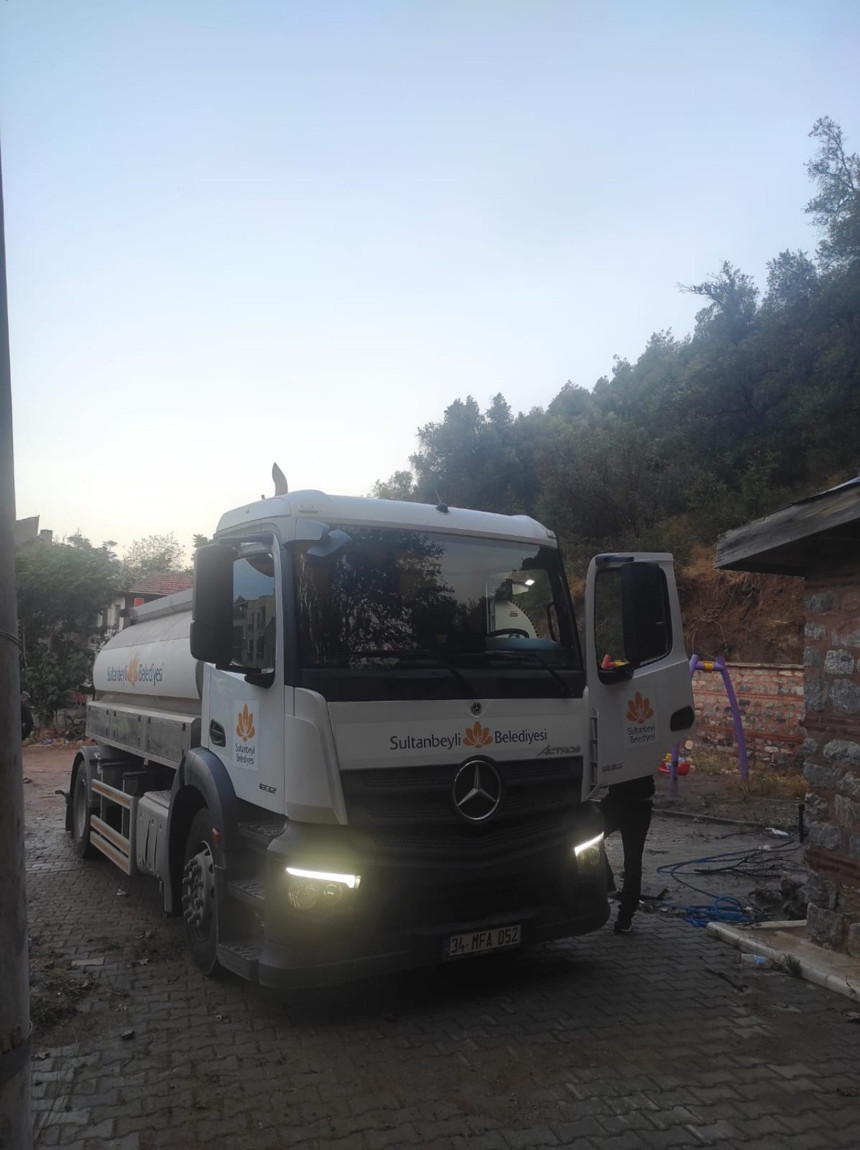 Bursa’daki orman yangınlarıyla mücadeleye Sultanbeyli Belediyesi'nden destek - Resim : 2