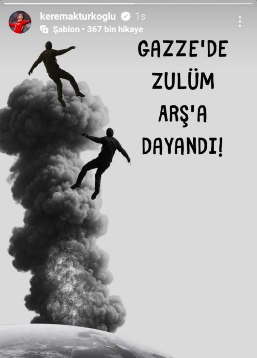 Gazzeli annelerin duasındasın Kerem Aktürkoğlu, Filistin'de zulüm arş'a dayandı