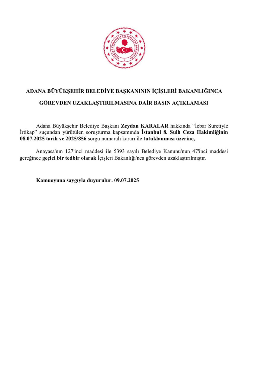 Tutuklanan belediye başkanları: Zeydan Karalar ve Ahmet Şahin görevden alındı - Resim : 2