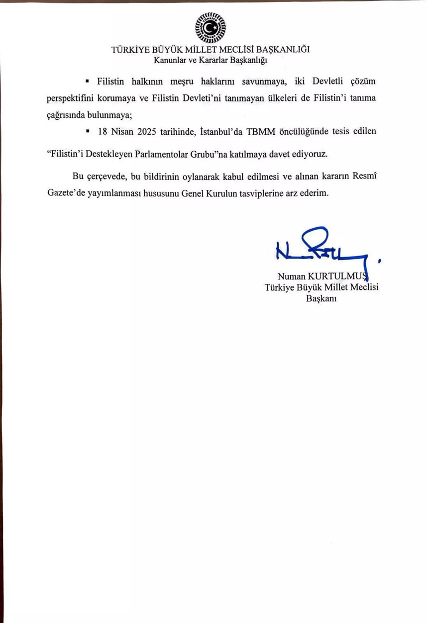 Gazze Tezkeresi TBMM'de kabul edildi - Resim : 3