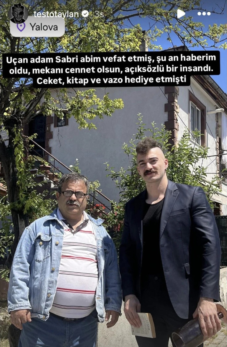 'Uçan adam' olarak tanınan Sabri Yıldız hayatını kaybetti - Resim : 3
