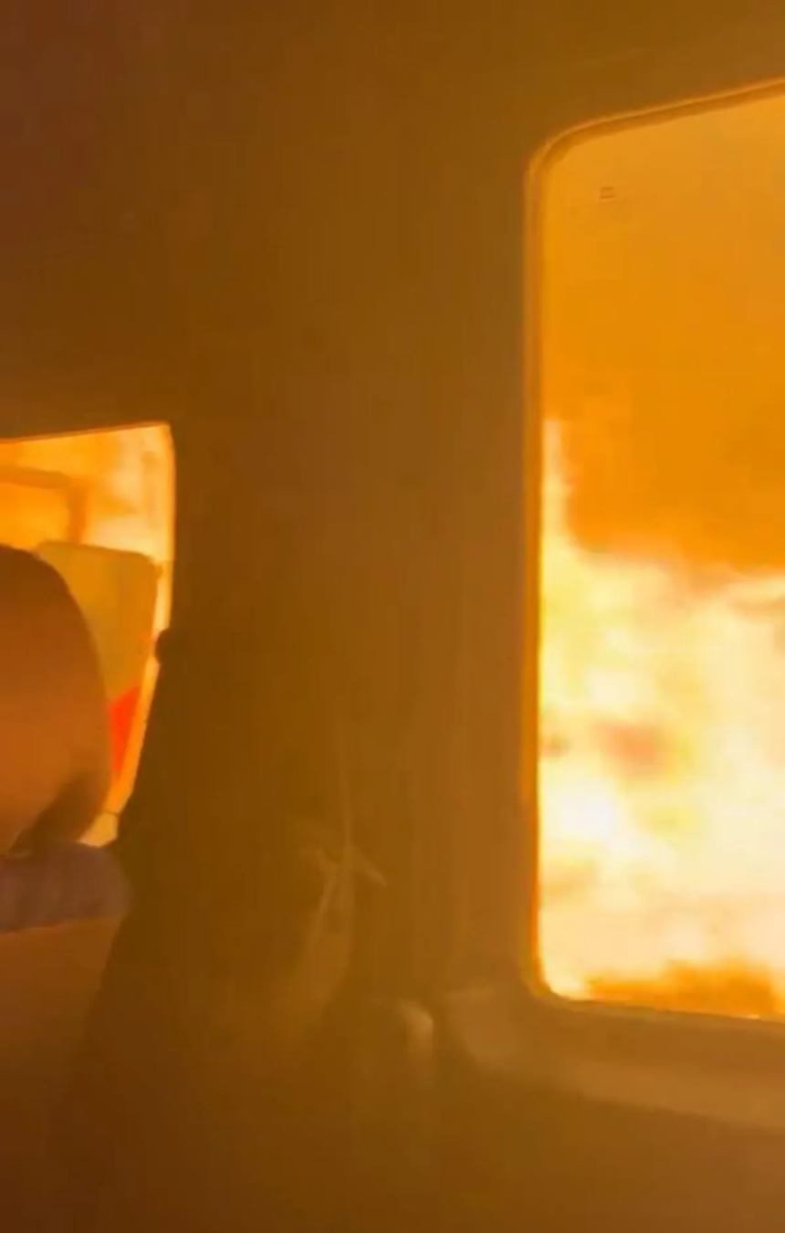 Çanakkale'de alevlerin arasında kalan ekiplerin o anları ortaya çıktı - Resim : 3