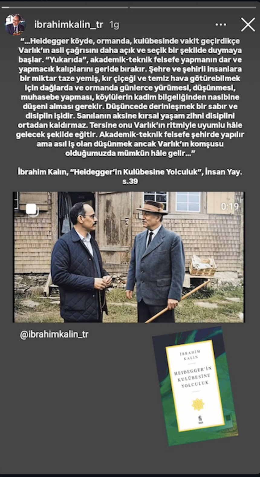 MİT Başkanı Kalın'dan yapay zekalı mesaj