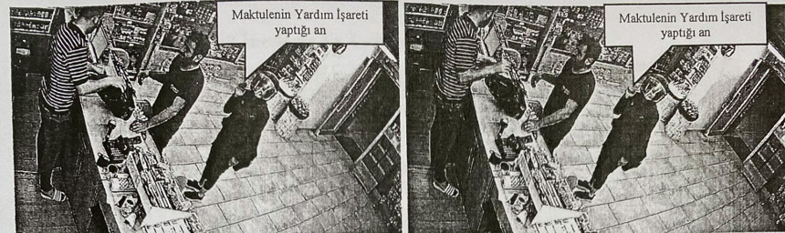 Market kamerası ortaya çıkardı: Hatice Yalman katledilmeden önce yardım işareti yaptı - Resim : 2