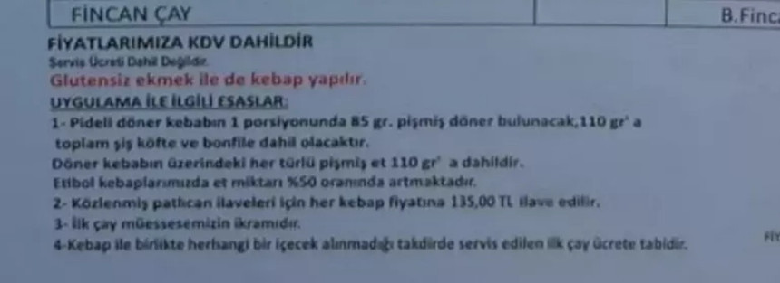 Bursa'nın en ünlü iskendercisinin fiyat listesi sosyal medyayı salladı! En ucuz iskender 780 TL