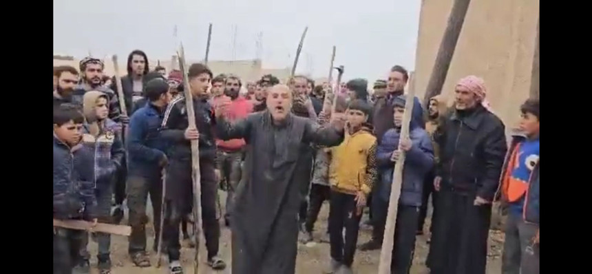 Menbiç’de halk bölücü örgüt PKK/YPG’ye karşı ayaklandı! - Resim : 3