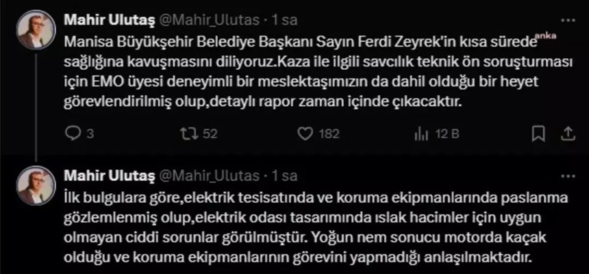 Manisa Belediye Başkanı Ferdi Zeyrek'in evi incelendi! İhmaller zinciri...