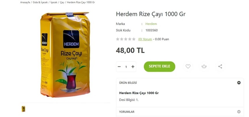 Şubat ayında en ucuz marketler belli oldu! 1 kg çayın fiyatı bu markette sadece 48 TL…