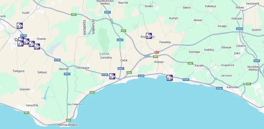 Yola çıkmadan önce mutlaka bakın: Sabit radar noktaları açıklandı - Resim : 19