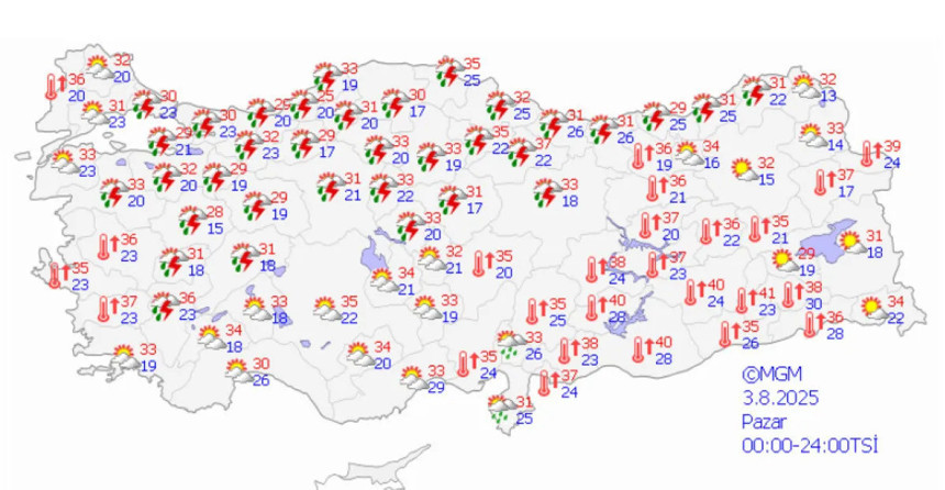 Meteoroloji'den İstanbul ve Ankara dahil 14 il için yağış uyarısı - Resim : 4
