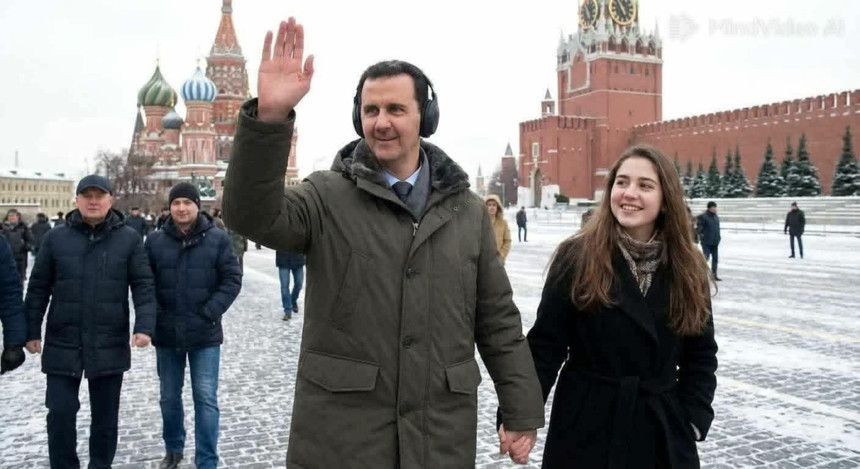 Evden çıkmadığı söyleniyordu! Esad'ın son Moskova fotoğrafı gündem oldu
