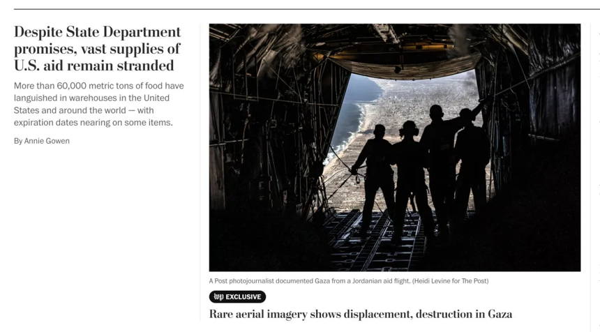 Washington Post, Gazze'deki korkunç yıkımı belgeledi