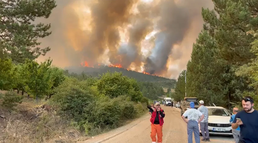 Bursa'da alevler göğe yükseliyor! Orman yangınları 3'üncü gününde - Resim : 2