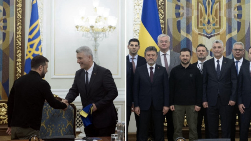 İki bakandan Ukrayna’ya kritik ziyaret! Ukrayna'ya Türk imzası atıldı