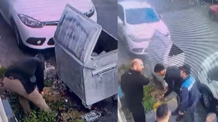 İSKİ’de skandal görüntüler! Pendik’te işçi önce boruyu kesti sonra arıza var diye geldi!