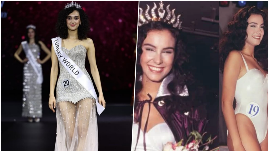 Miss Turkey 2025 birincisi Sıla Saraydemir oldu! 1993 Türkiye Güzeli Arzum Onan'ın gençliğine benzetildi
