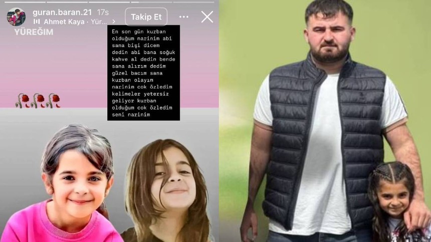 Narin'in büyük abisi Baran Güran kardeşinin ölmeden önceki son isteğini açıkladı