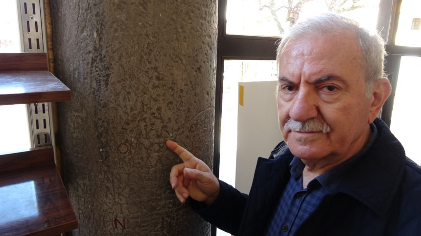 Kütahya Karagöz Ahmed Paşa Camii'nde tarihi sütunlar keşfedildi - Resim : 2