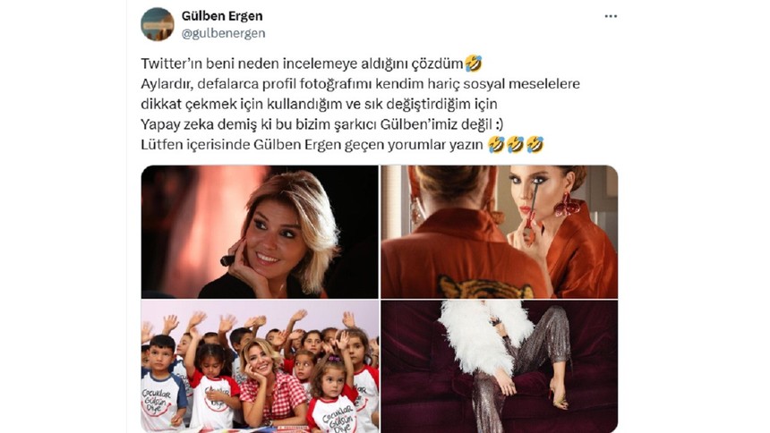 Gülben Ergen'den sosyal medya paylaşımlarına ilişkin açıklama: X'in beni neden incelemeye aldığını anladım!