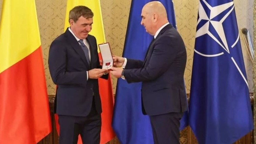 Galatasaray efsanesi Gheorghe Hagi ülkesi Romanya'da şövalye ilan edildi
