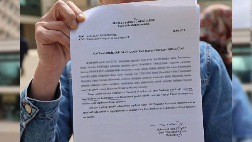 Dicle Üniversitesi Hastanesi doktoru ameliyat ettiği hastadan kuyumcunun IBAN'ına 90 bin lira "Bıçak parası" atmasını istedi