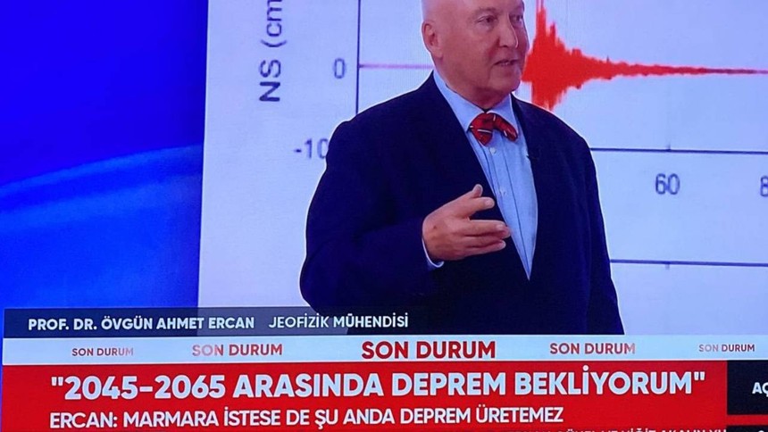 Prof. Ahmet Ercan: Kuzey Marmara'da tek kırık önerisi göçtü, İstanbul’a yürüyüş durdu